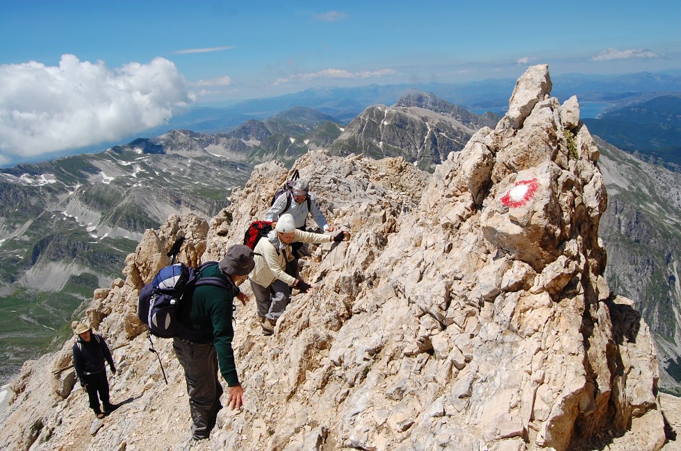 Gran Sasso d''Italia - salita al Corno Grande, 2912 mt.