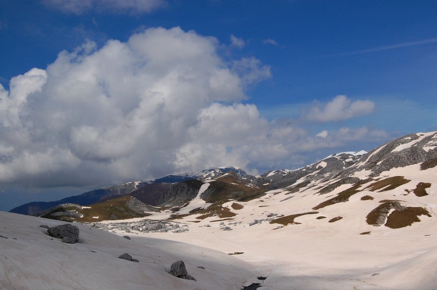 PN d''Abruzzo - sulle nevi delle Mainarde occidentali