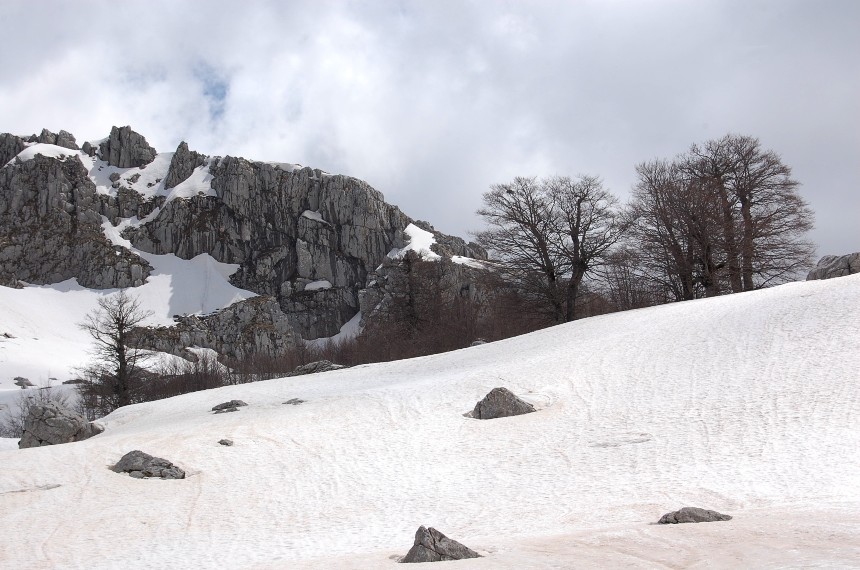 PN d''Abruzzo - sulle nevi delle Mainarde occidentali