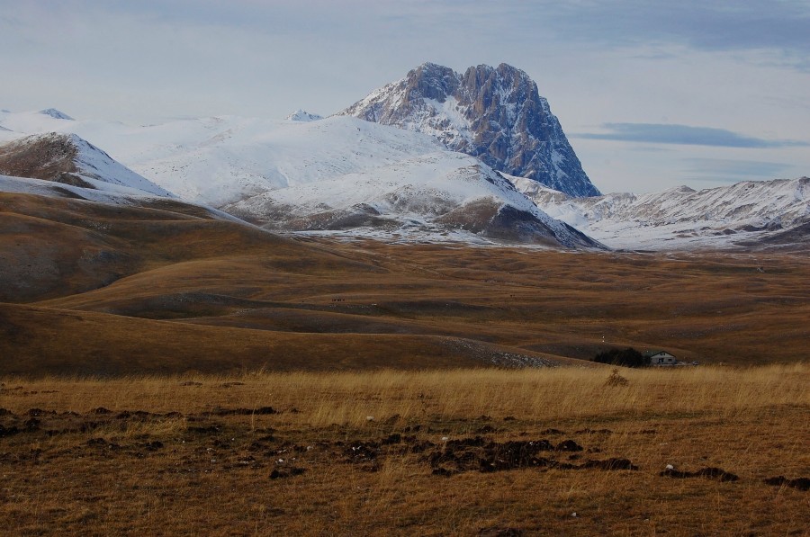 Zucchero a velo sull''altopiano di Campo Imperatore