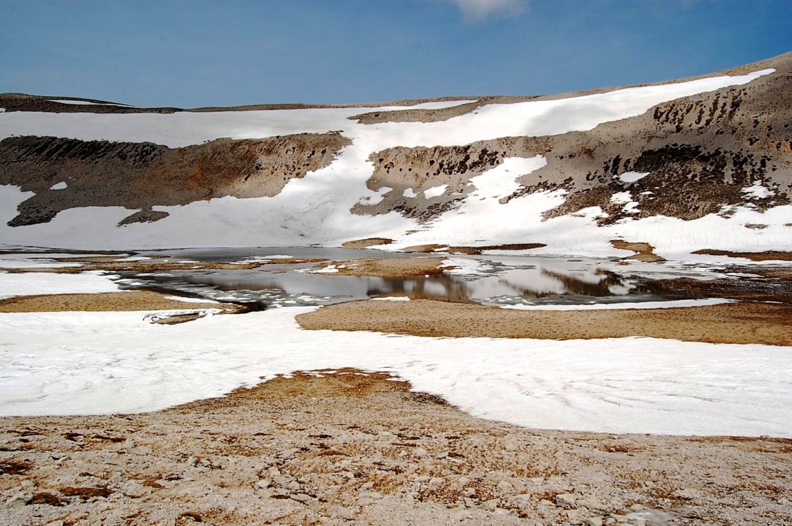 Majella d''acqua, di neve e di fiori.