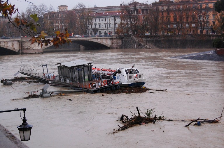 La piena del Tevere
