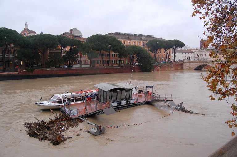 La piena del Tevere