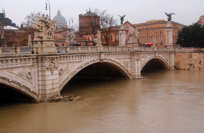 La piena del Tevere