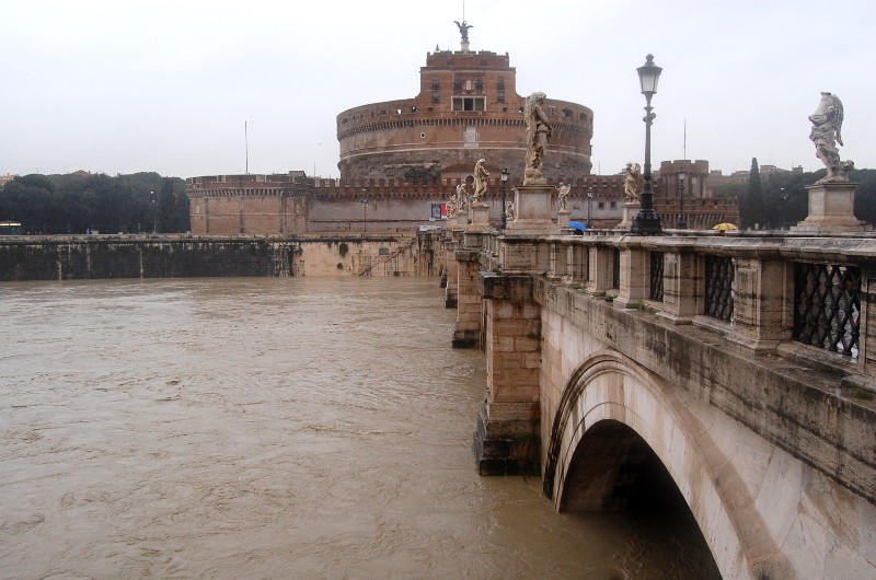 La piena del Tevere
