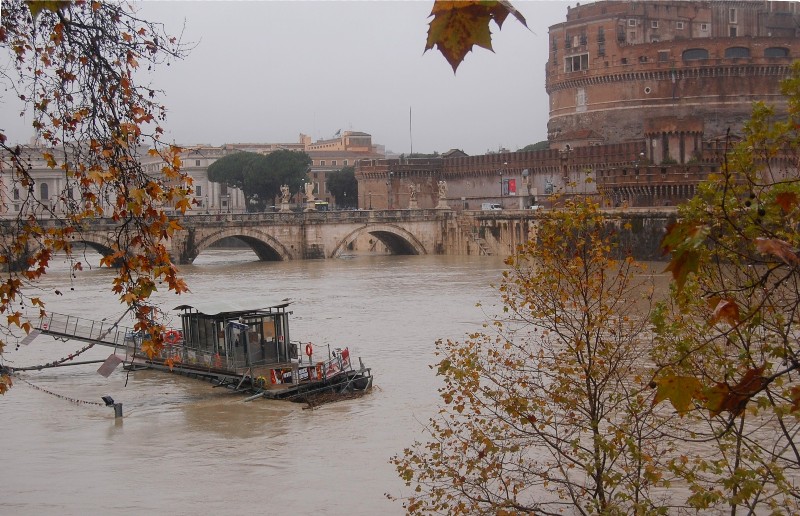La piena del Tevere