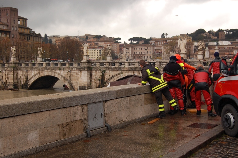 La piena del Tevere