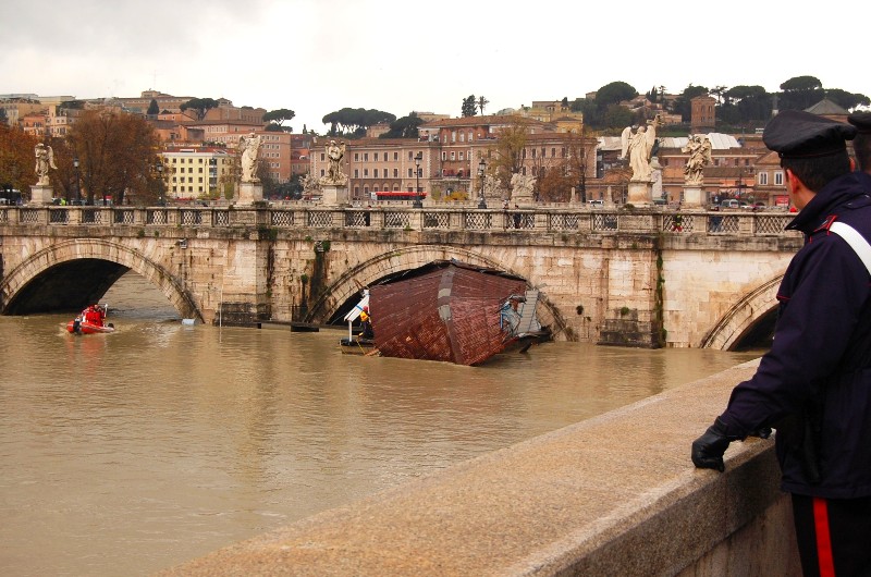La piena del Tevere