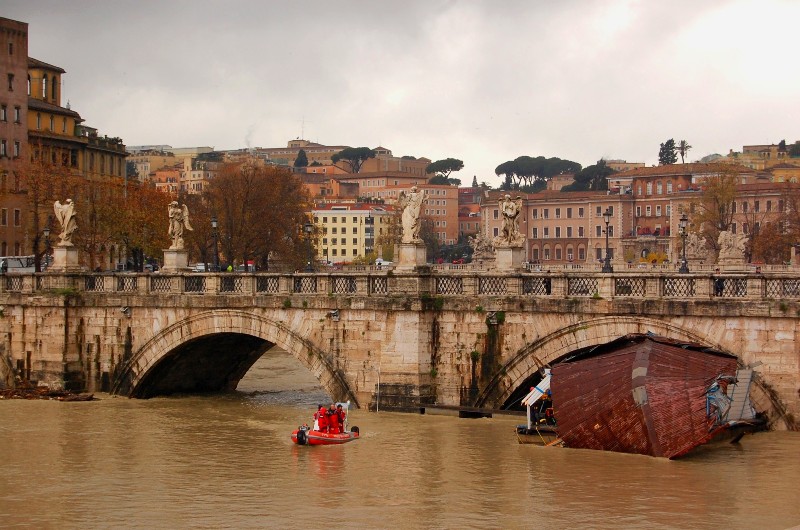 La piena del Tevere