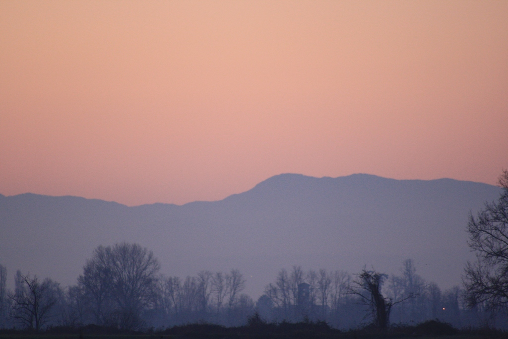 appennino settentrionale dalla pianura padana