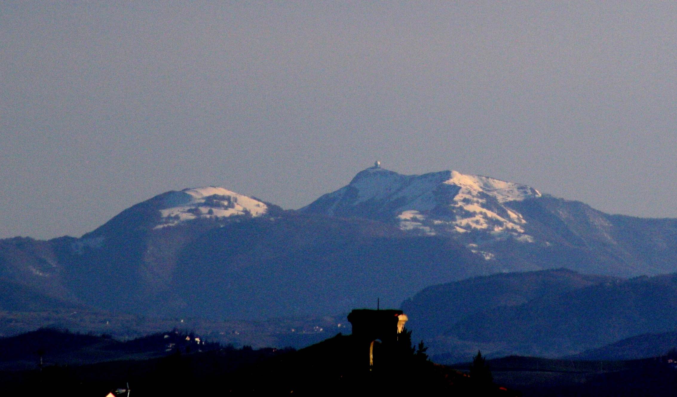 appennino settentrionale dalla pianura padana