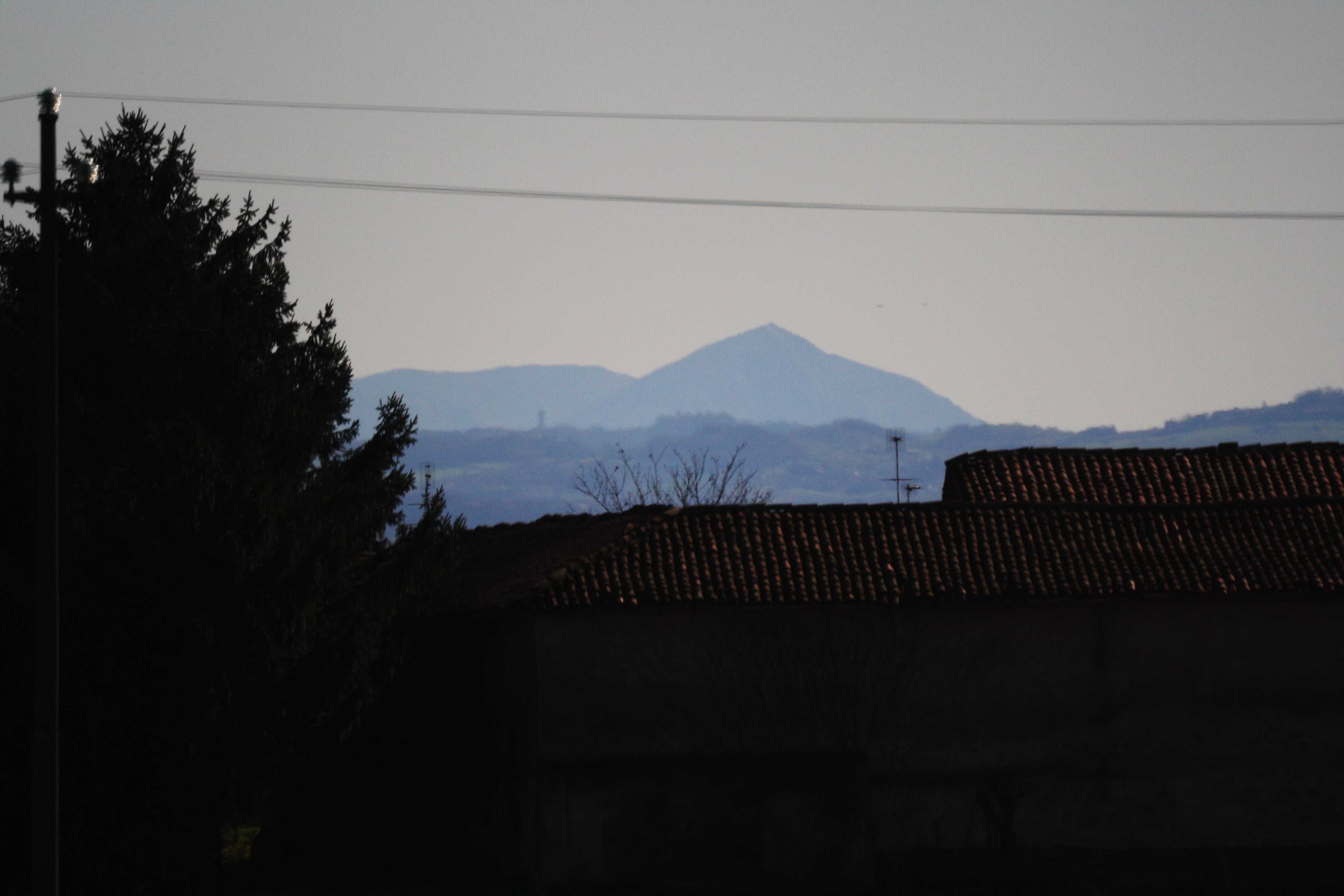 appennino settentrionale dalla pianura padana