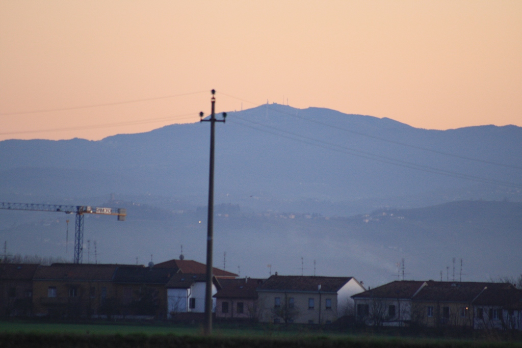 appennino settentrionale dalla pianura padana