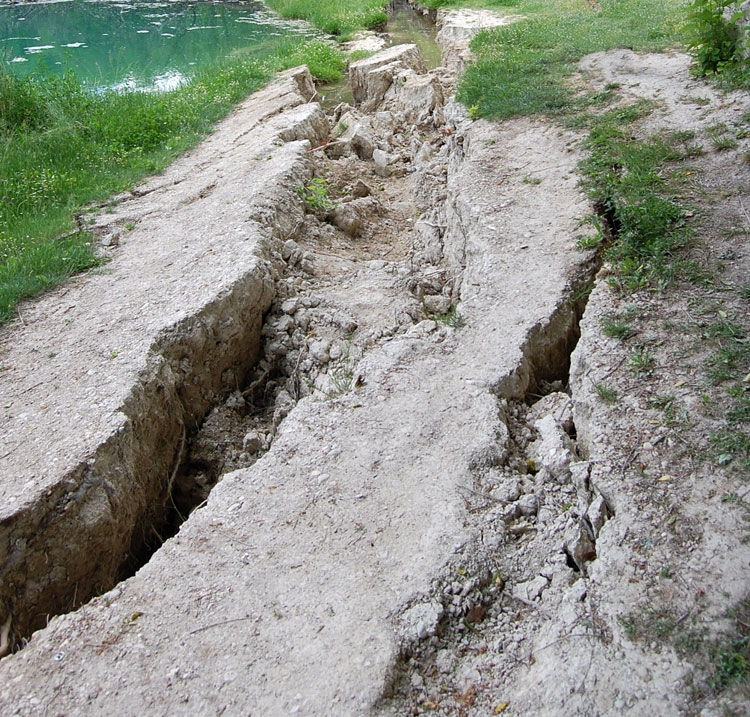 Abruzzo; il terremoto ed il laghetto di Sinizzo