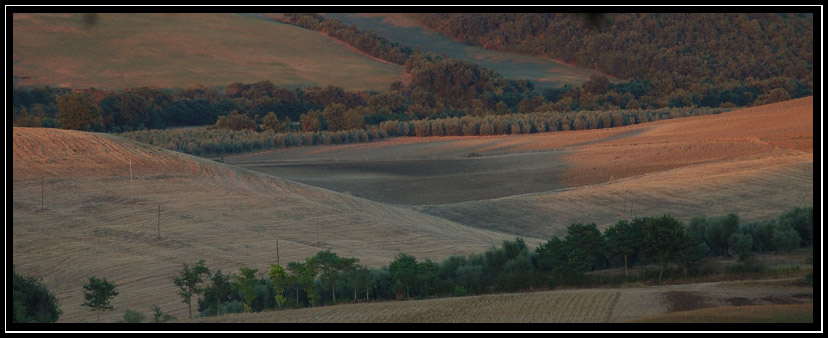 Porrona e la campagna grossetana