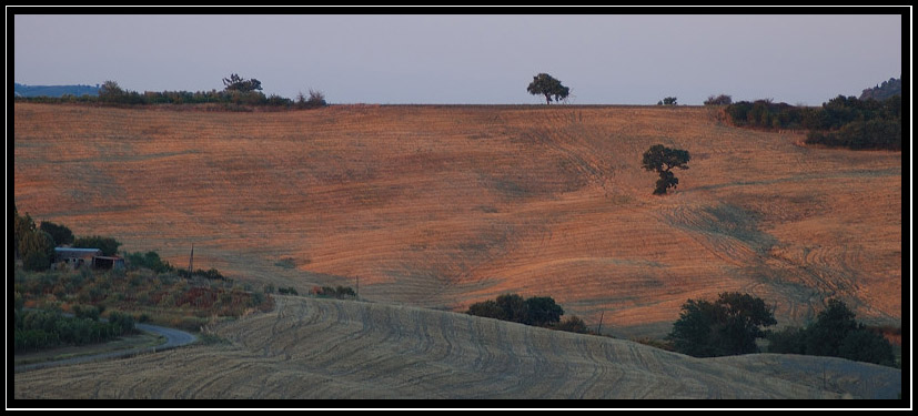 Porrona e la campagna grossetana