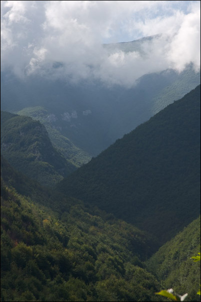 Nel vallone di Santo Spirito (Majella)