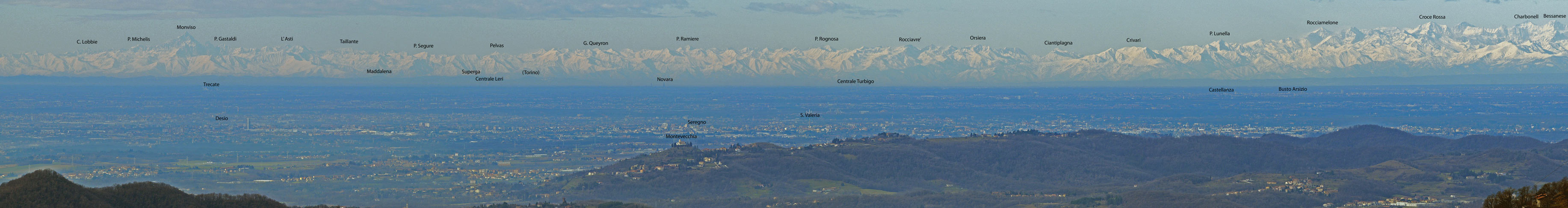 Gli Appennini visti da Bergamo