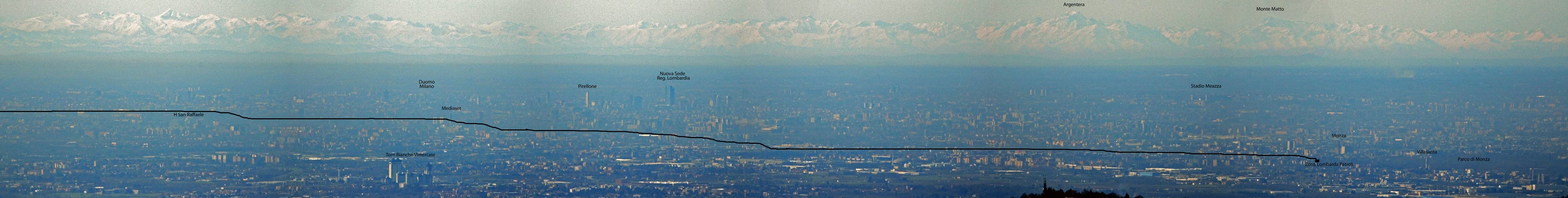 Gli Appennini visti da Bergamo