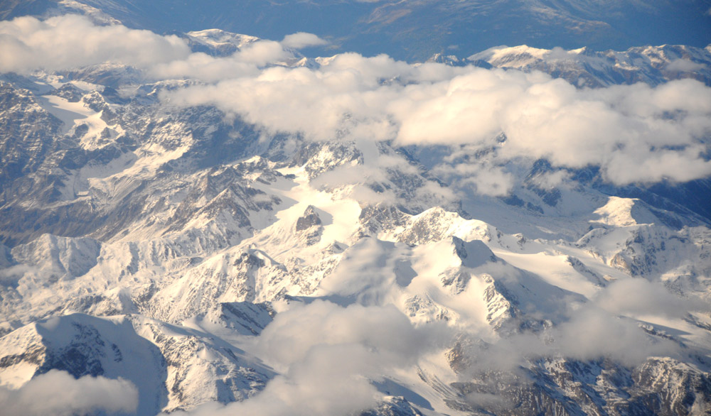 Il Bernina visto dall'' alto