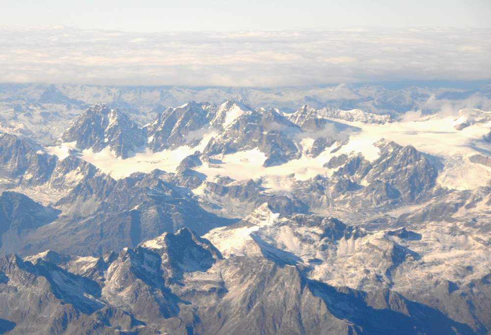 Il Bernina visto dall'' alto