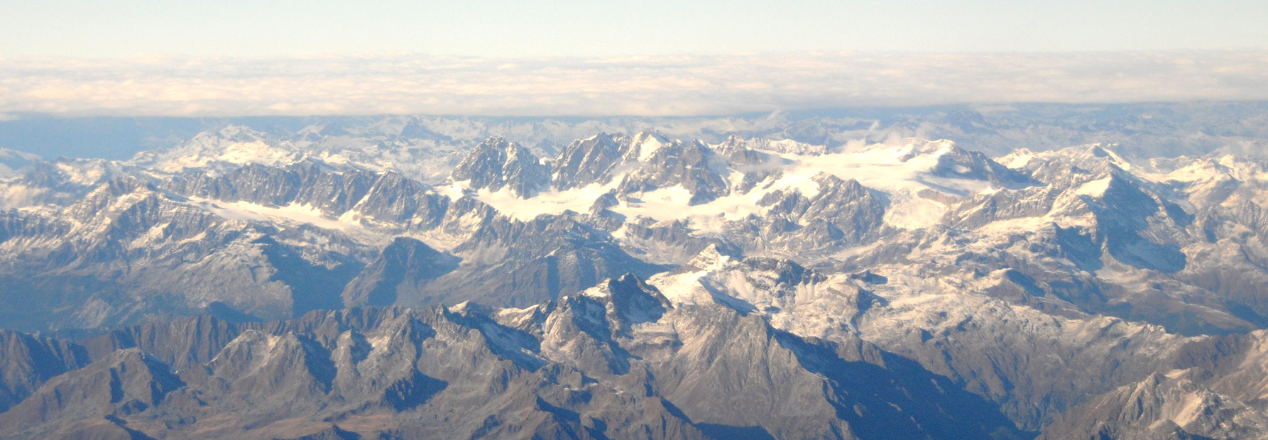 Il Bernina visto dall'' alto