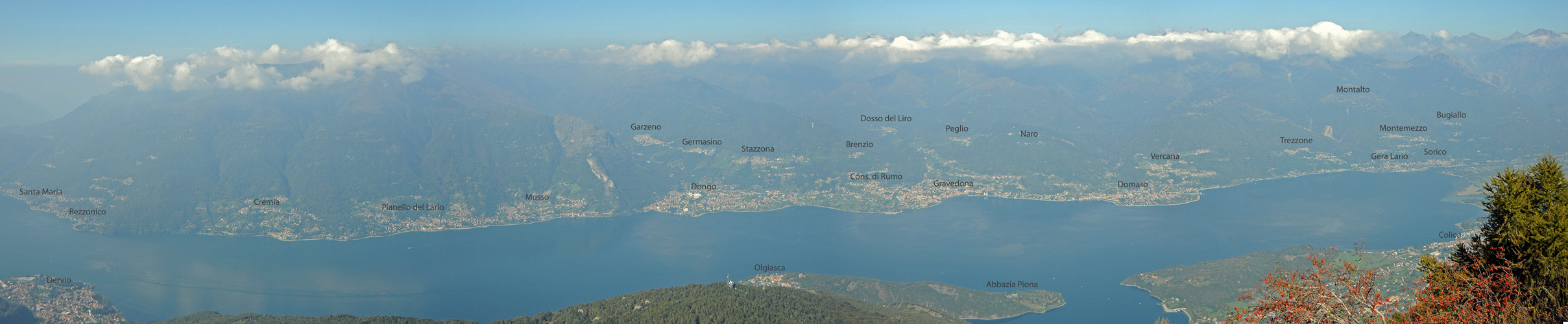 Lago di Como e di Lugano
