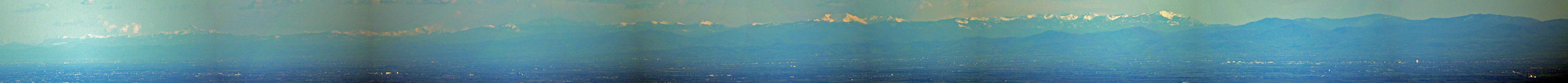 Gli Appennini visti da Bergamo