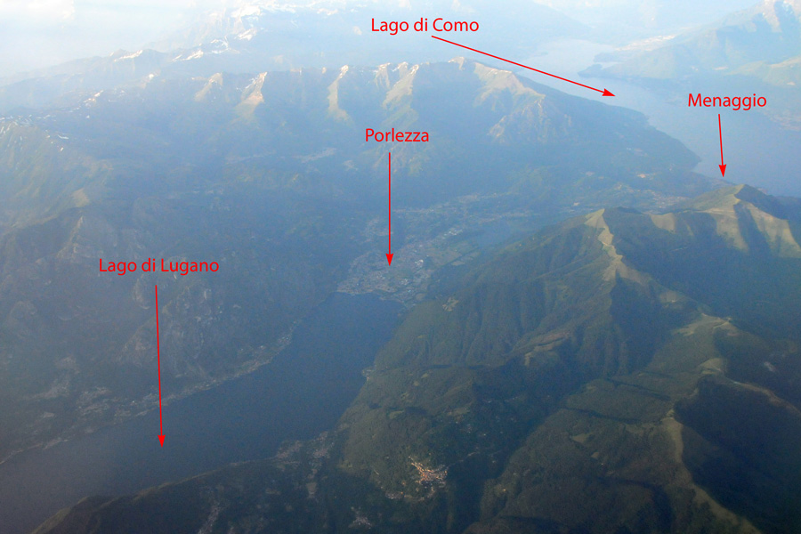 Lago di Como e di Lugano