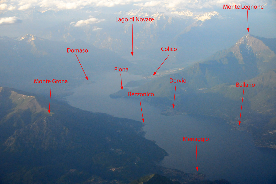 Lago di Como e di Lugano