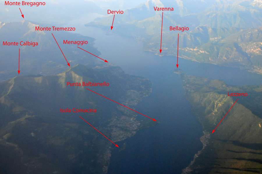Lago di Como e di Lugano