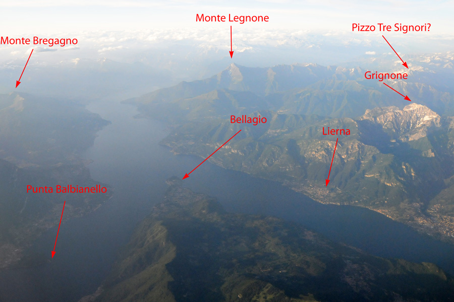 Lago di Como e di Lugano