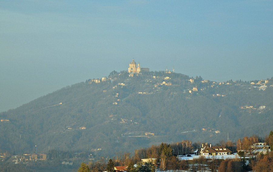 La Basilica ed il colle di Superga