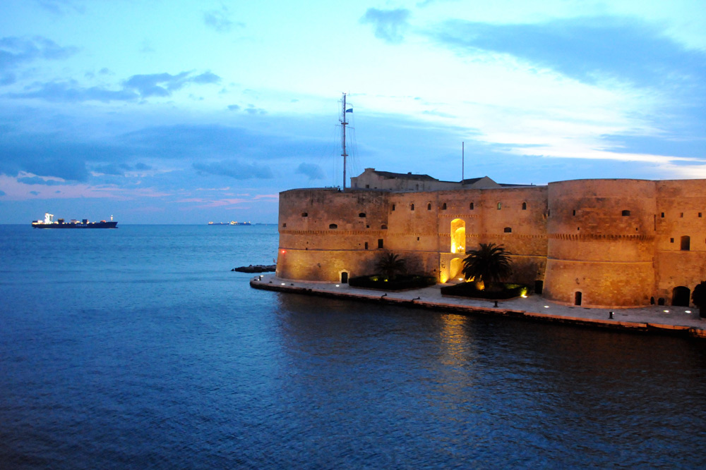 Il lungomare di Taranto