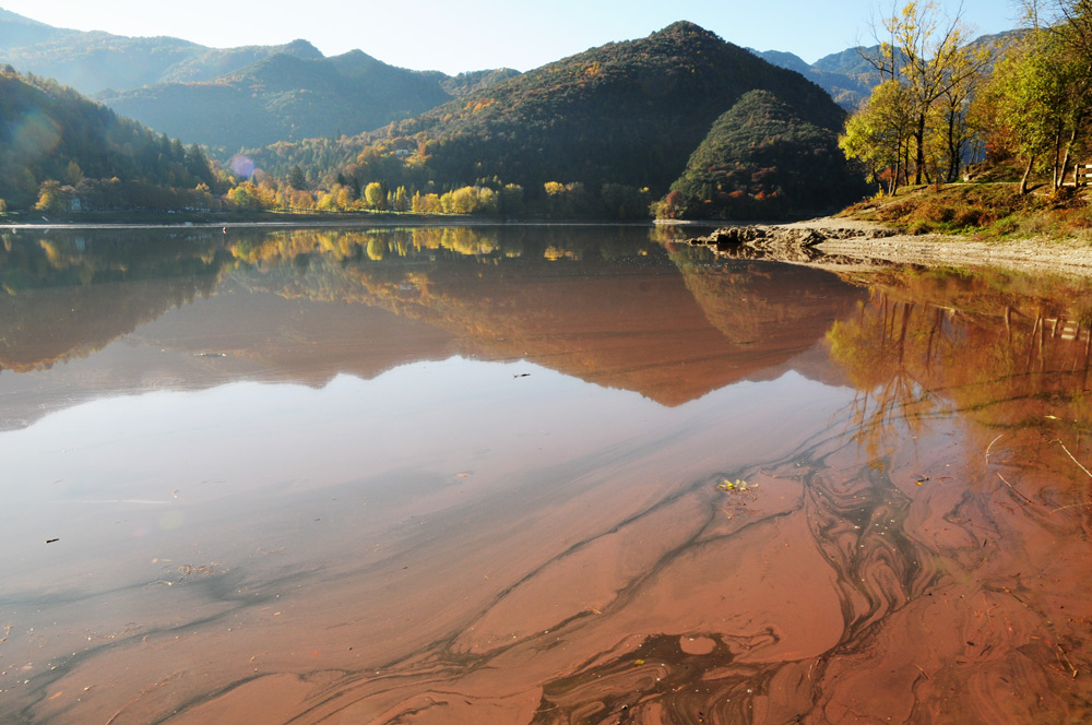 Il Lago di Ledro e l'' arrossamento da Planktothrix rub.