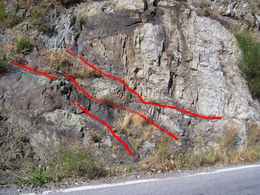 Due campioni di rocce (Aspromonte)