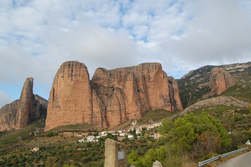 Licheni di Mallos de Riglos (Huesca)