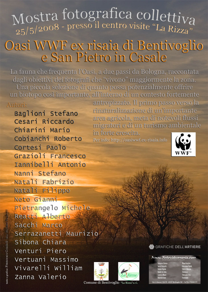 Mostra Fotografica Oasi di Bentivoglio -BO