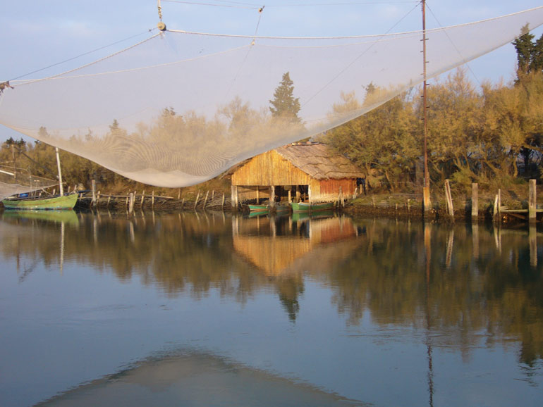 Uscita in laguna nel parco delta Po a Ravenna