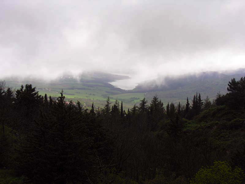Escursione sotto il diluvio.