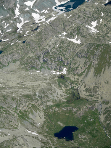 in volo sul Monviso