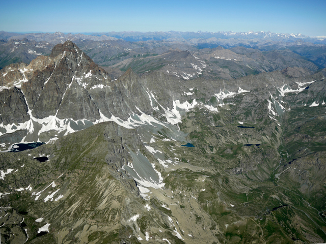 in volo sul Monviso