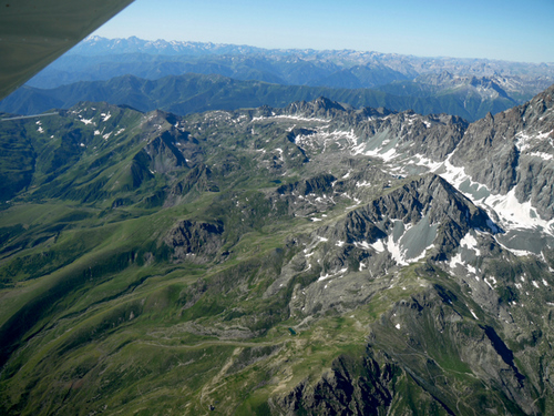 in volo sul Monviso