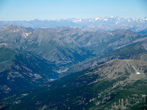 in volo sul Monviso