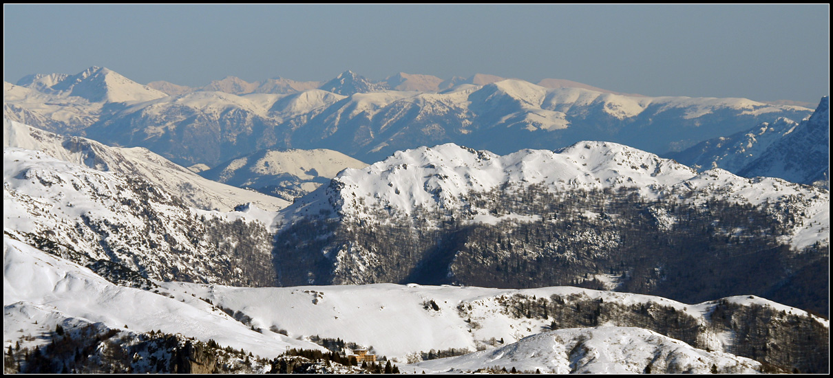 Il Monte Baldo visto dal Garda