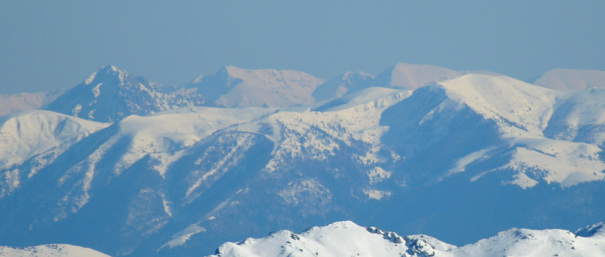 Il Monte Baldo visto dal Garda