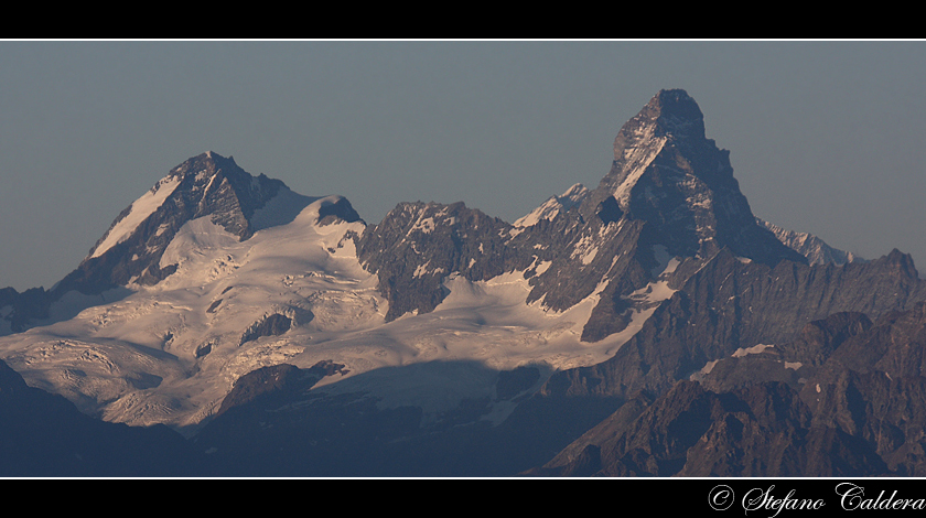 Monte Rosa e Cervino da diverse prospettive