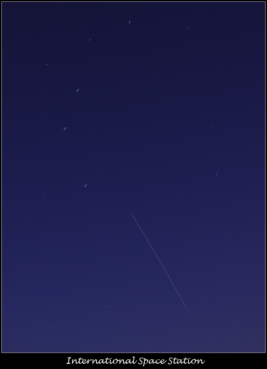 ISS - Appena transitata nel cielo di Napoli