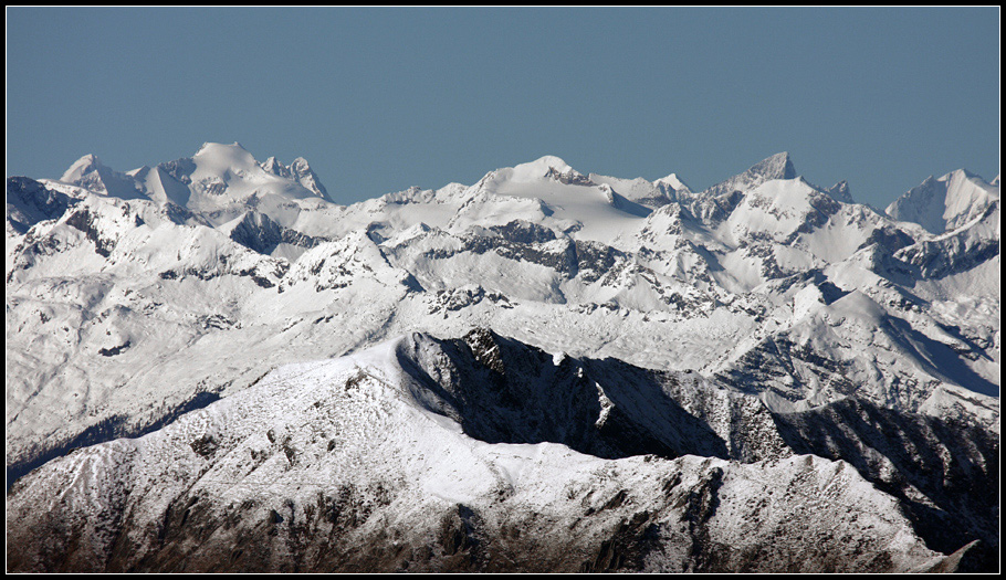 Dal Monte Rosa al Monte Bianco