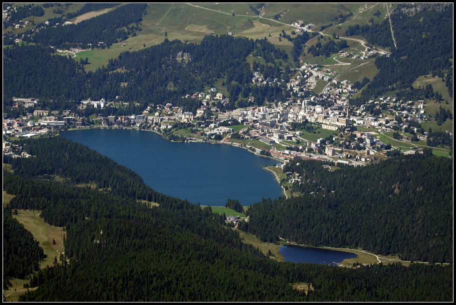 Il Bernina visto dall'' alto